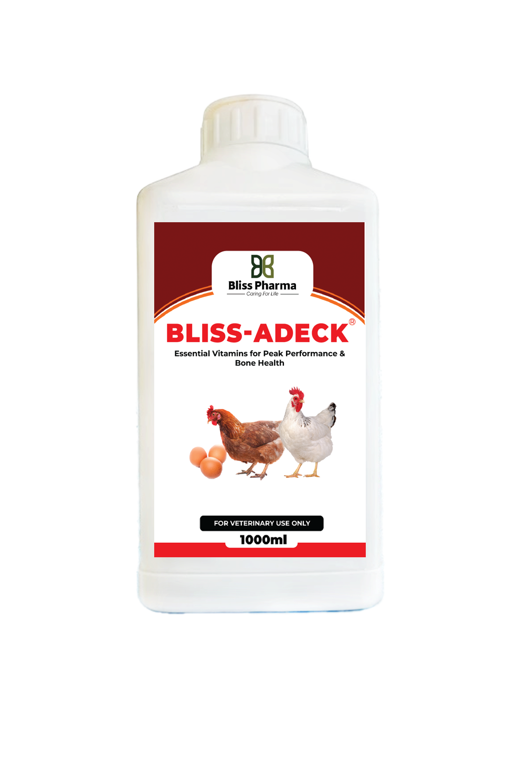 BLISS-ADECK – Multivitamin A, D3, E, C & K3  – 1000ml
