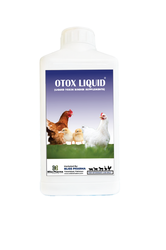OTOX LIQUID | Liquid Toxin Binder Supplement for Poultry | Liver & Gut Support | 1000ml