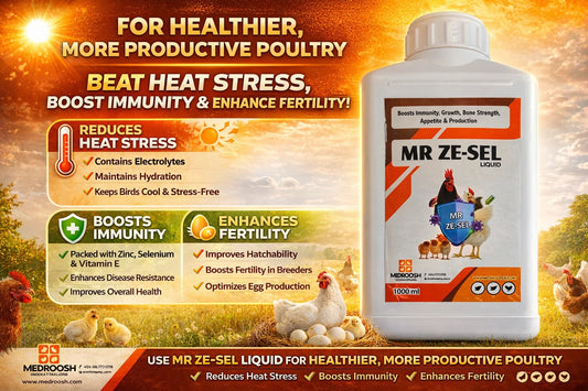 MR ZE-SEL | Vitamin E + Selenium Poultry Support Supplement for Immunity & Performance